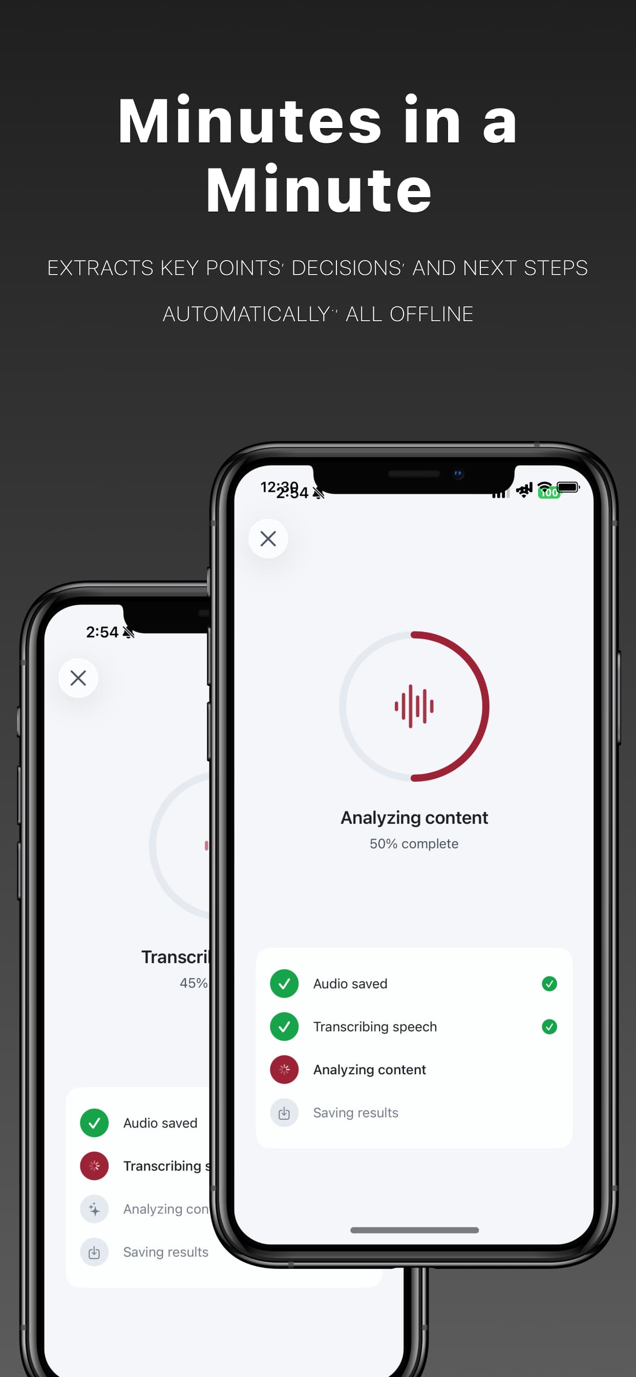 MinuteONE screenshot 6
